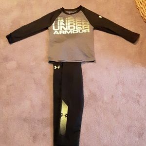 Boys under armour set